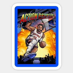 ACTION BRUNSON Sticker